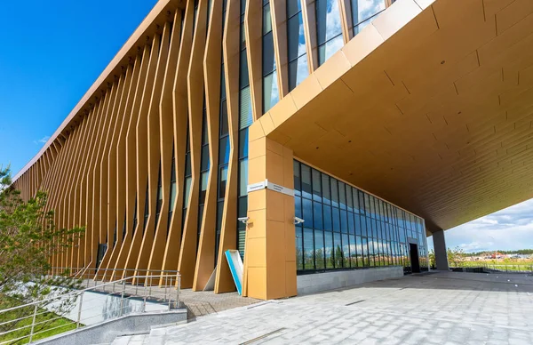 Innopolis, Rusya - 11 Haziran 2018: Modern bina Innopolis Üniversitesi. Innopolis şehir Cumhuriyeti, Tataristan, Rusya Federasyonu