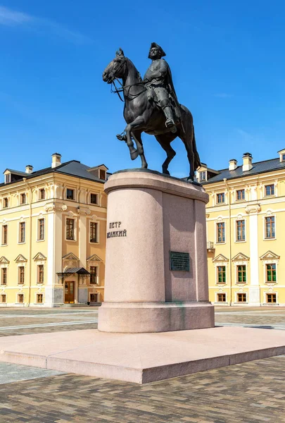 Strelna Heiliger Petersburg Russland August 2017 Denkmal Für Peter Great — Stockfoto