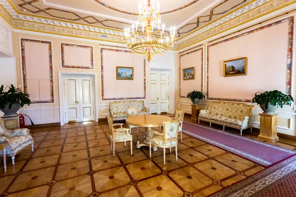 San Petersburgo Rusia Agosto 2017 Palacio Konstantinovsky Congreso Strelna Interior — Foto de Stock