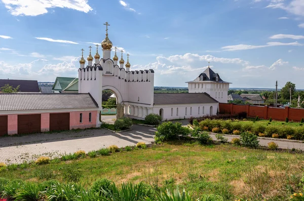 Holy Varsonofievsky Pokrovo Selischenskiy Nunnery Mordovia Rusia — Foto de Stock