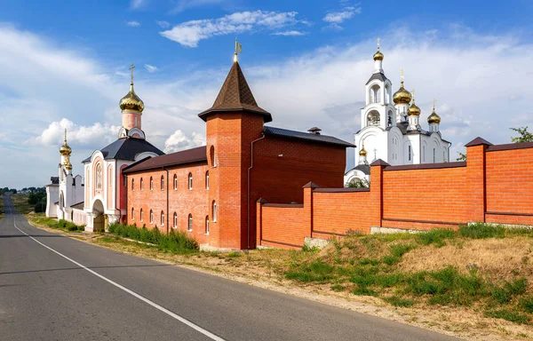 Monastero Holy Varsonofievsky Pokrovo Selischenskiy Mordovia Russia — Foto Stock