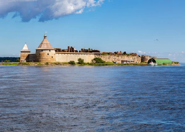 Historical Fortress Oreshek Ancient Russian Fortress Shlisselburg Fortress Petersburg Russia — Stock Photo, Image