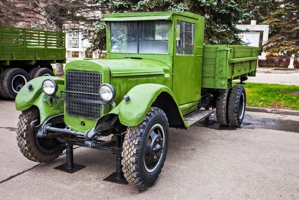 Samara Russia November 2011 Soviet Retro Truck Ural Zis Ural — Stock Photo, Image