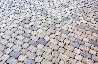 Arka plan doku portre olarak gri kaldırım taşları