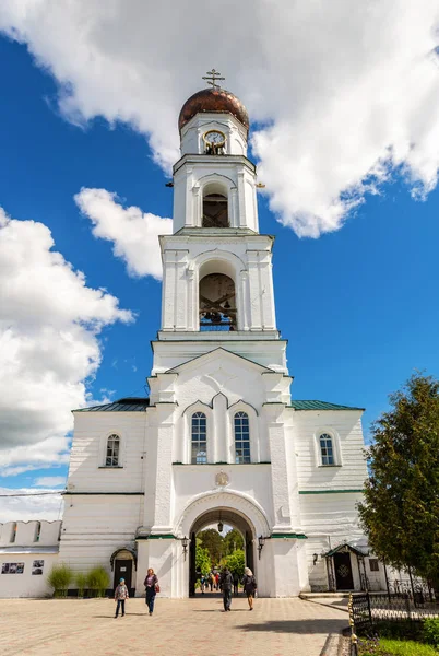 Kazán Rusia Junio 2018 Raifa Bogoroditsky Monasterio Cerca Kazán Campanario — Foto de Stock