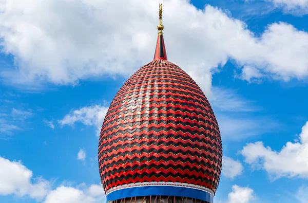 Kasan Russland Juni 2018 Eine Der Kuppeln Des Tempels Aller — Stockfoto
