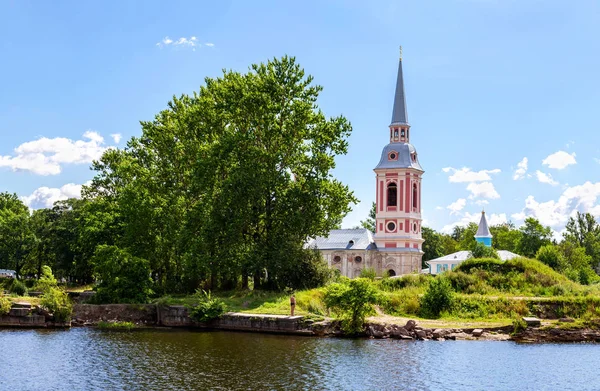 Shlisselburg Rusia Agosto 2018 Vista Catedral Anunciación Verano Día Soleado —  Fotos de Stock