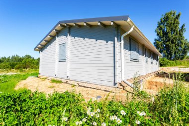Fin rustik tatil ahşap ev