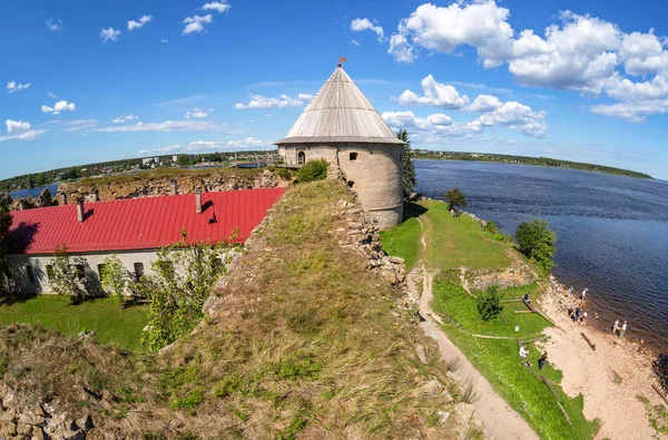 역사적인 요새 Oreshek는 고 대 러시아 요새 — 스톡 사진