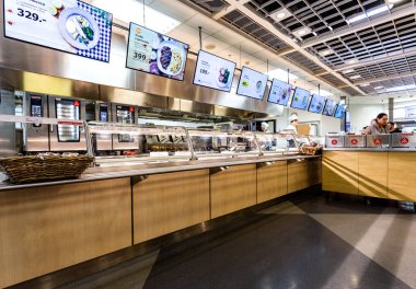 IKEA mağazası restoranda