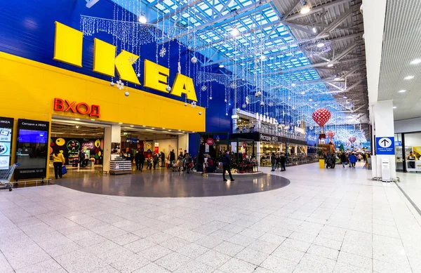 Interiören i Ikea-varuhus — Stockfoto