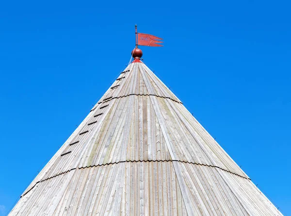 Kuppelturm der antiken Oreschek-Festung — Stockfoto