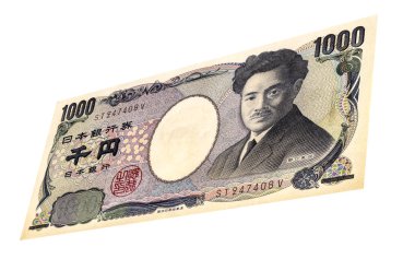 Japon para birimi 1000 yen banknot