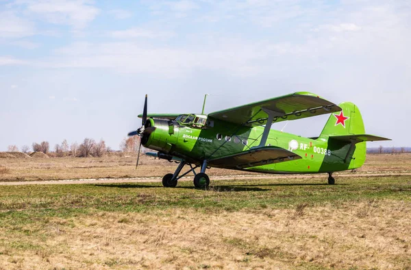 Antonov An-2 un biplano monomotore sovietico prodotto in serie — Foto Stock
