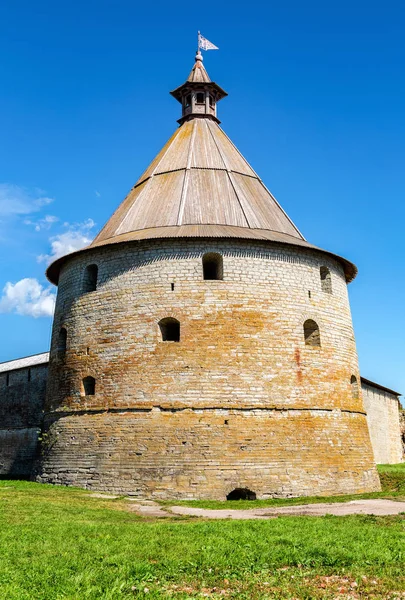 Tarihsel Oreshek kale eski bir Rus kaledir — Stok fotoğraf