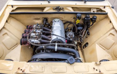 Lada araba tuned turbo araba motoru