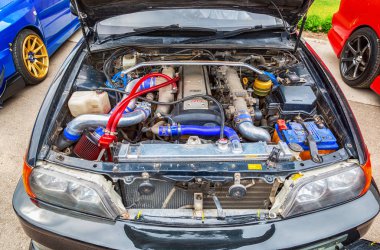 Lada Toyota Tuned turbo araba motoru