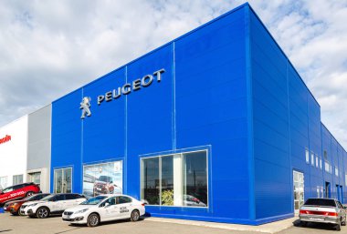 Resmi bayi Peugeot şirketinin Ofisi