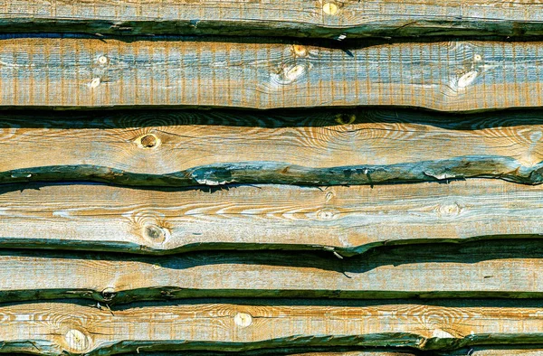 Houten planken met natuurlijke motieven als achtergrond — Stockfoto
