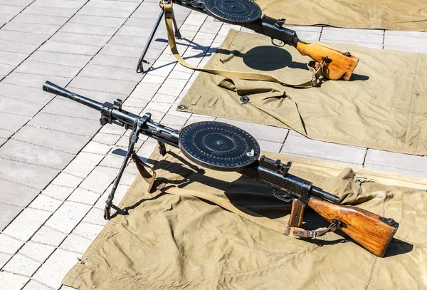 소련 데그티아레프 기관총 — 스톡 사진