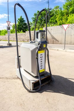 Araba temizliği için sabit elektrikli süpürge 