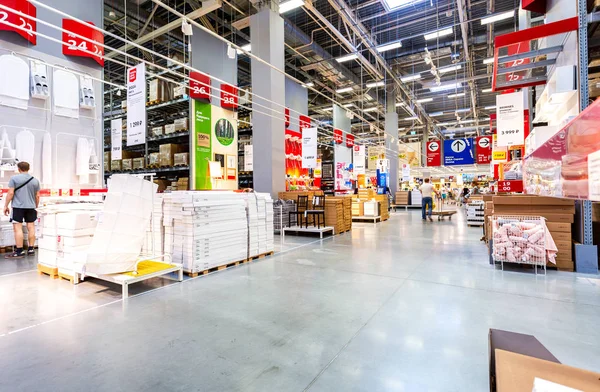 Interior de la tienda IKEA Samara — Foto de Stock