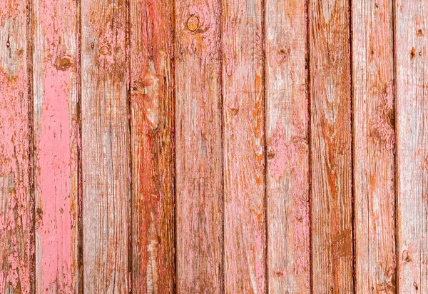 Tavole di legno grezzo con crepe come sfondo — Foto Stock