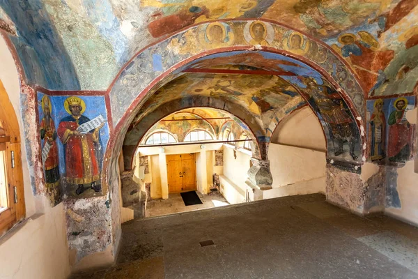 Starověké fresky v Znamensky katedrále — Stock fotografie