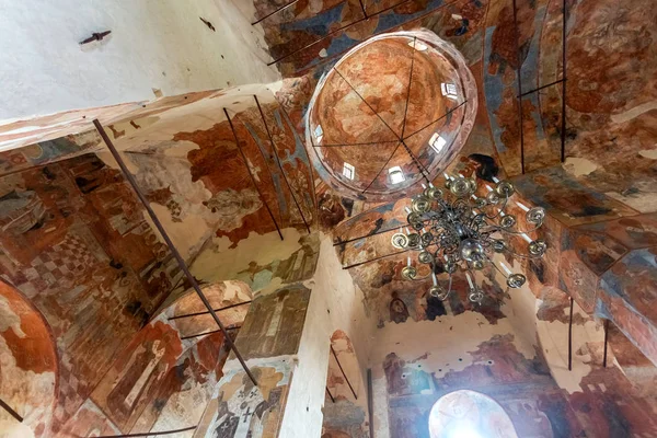 Ancient Frescoes in Znamensky Cathedral — Stock Photo, Image
