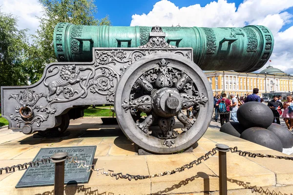 Tsar Cannon in Moscow Kremlin — Stock Photo, Image