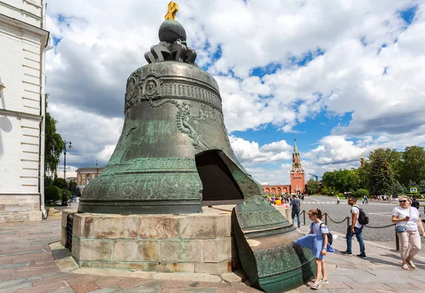 Tsaar Bell (Tsaar-kolokol) in het Moskou Kremlin — Stockfoto