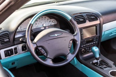 Ford Thunderbird klasik otomobil iç tasarım