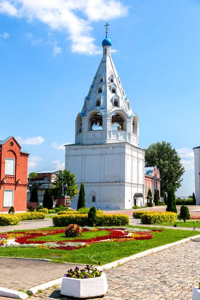 Igreja Ícone Mãe Deus Tikhvin Kolomna Kremlin Arquitetura Ortodoxa Cristã — Fotografia de Stock
