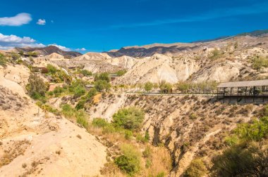 çöl manzarası, Endülüs, İspanya