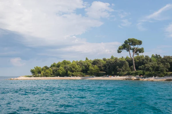 Viagem de barco perto de Rovinj — Fotografia de Stock