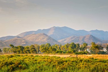 Doğal park, Almeria yol ile huzurlu manzara