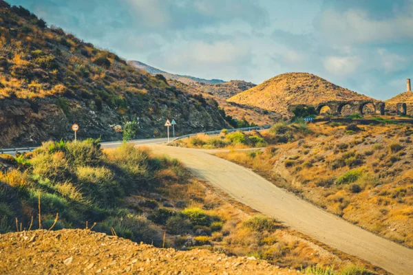 Vista panorámica de la montaña, Almería, Andalucía —  Fotos de Stock