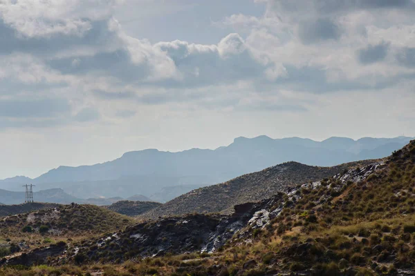 Panoramablick auf die Berge — Stockfoto