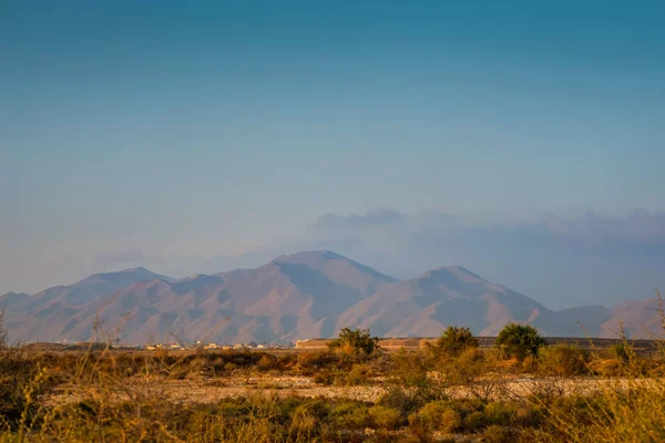 Serene landscape in natural park, Almeria — Stock Photo, Image