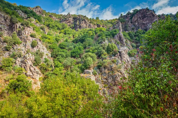 Länderblick auf die europäischen Alpen — Stockfoto