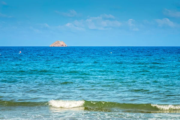 Vista panorámica al mar en Almería, Andalucía — Foto de Stock