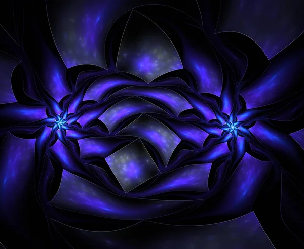 Surreal flowers fractal — Stock Photo, Image