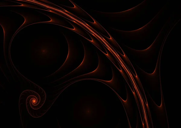 Red fractal picture — Stock Photo, Image