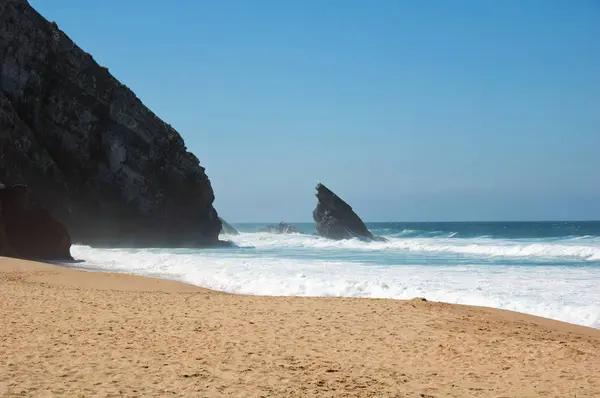 Große Wellen im Atlantik — Stockfoto