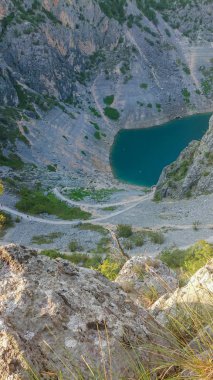 Mavi göl Imotski
