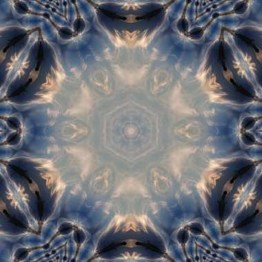 Soyut kaleydoskop resmi