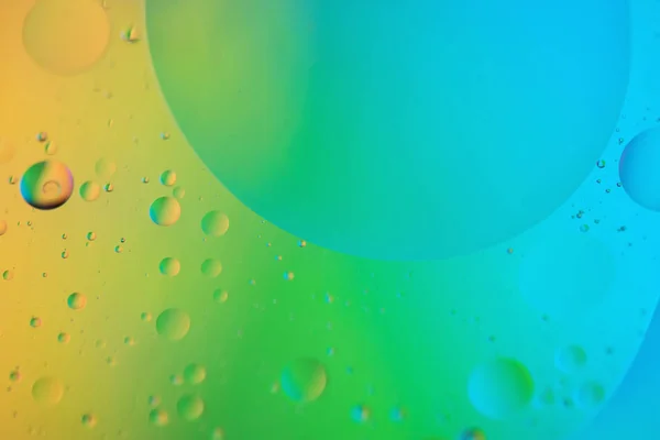 Rainbow abstract defocused background picture made with oil, water and soap — Stock Photo, Image