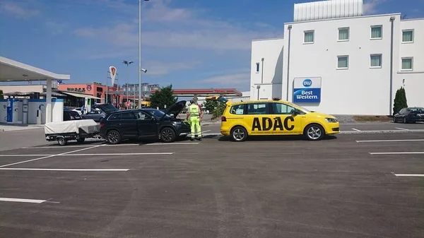 Bad Rappenau Allemagne Juillet 2020 Homme Service Adac General German — Photo