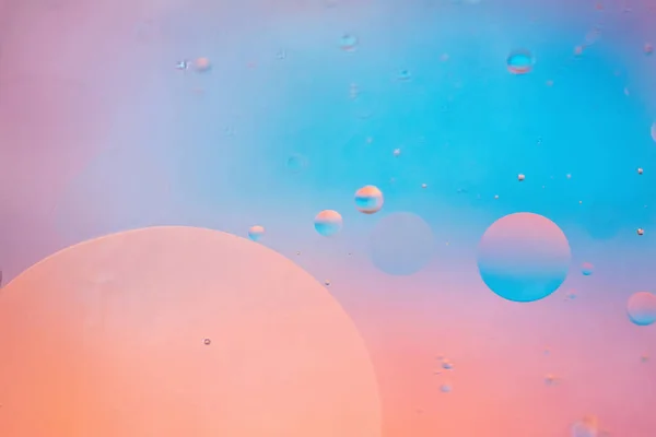 Nieostry pastelowy kolorowy abstrakcyjny obraz tła wykonany z oleju, wody i mydła — Zdjęcie stockowe
