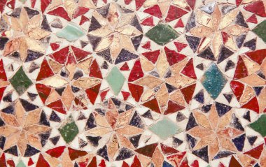 San Pantaleone Cathedral mosaic decoration, Ravello, Italy clipart